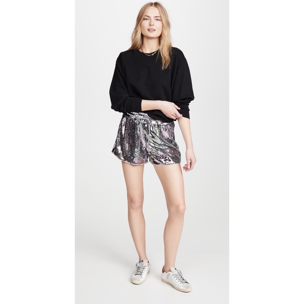 NWT Pam & Gela | Sequin Hi-Waist Shorts - Picture 3 of 9